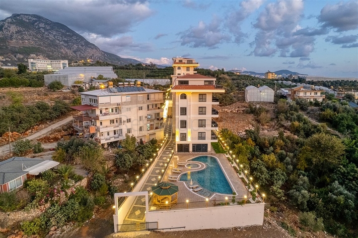 Современная квартира 1+1 в районе Кестель в новом доме