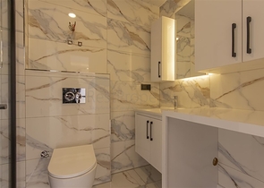 Современная квартира 1+1 в районе Кестель в новом доме