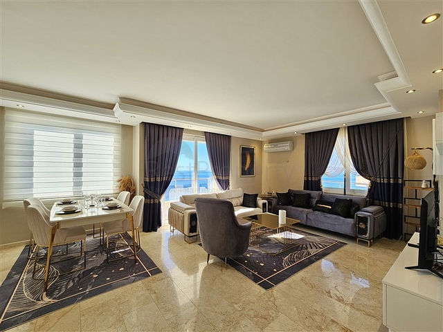 Просторная квартира 2+1 в районе Махмутлар на первой линии