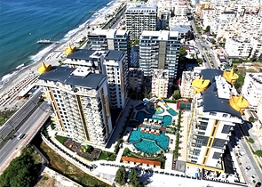 Уютная квартира 1+1 в районе Махмутлар в 50 метрах от моря