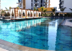 Уютная квартира 1+1 в районе Махмутлар в 50 метрах от моря