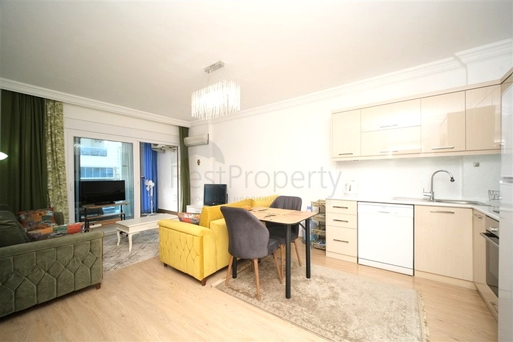 Уютная квартира 1+1 в районе Кестель рядом с морем 