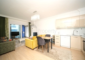 Уютная квартира 1+1 в районе Кестель рядом с морем 