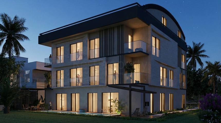 Бутик комплекс в сердце микрорайона  Лара - Анталия 