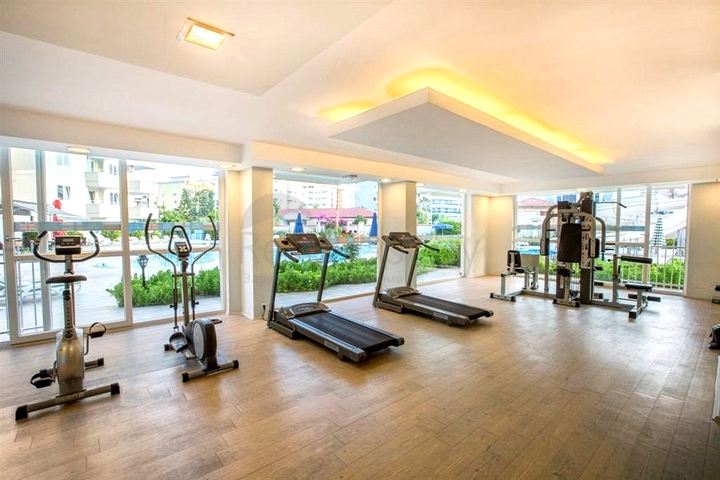 Двухуровневая квартира 4+1 с террасой в районе Тосмур