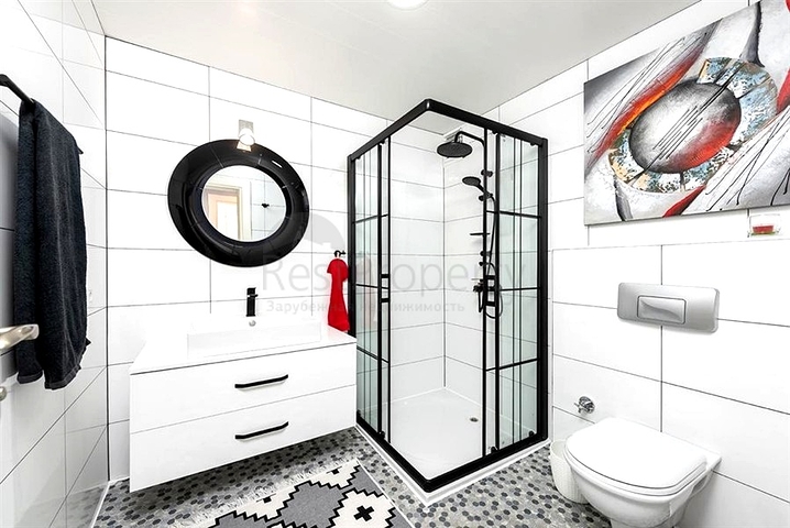 Двухуровневая квартира 4+1 с террасой в районе Тосмур