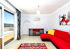 Двухуровневая квартира 4+1 с террасой в районе Тосмур