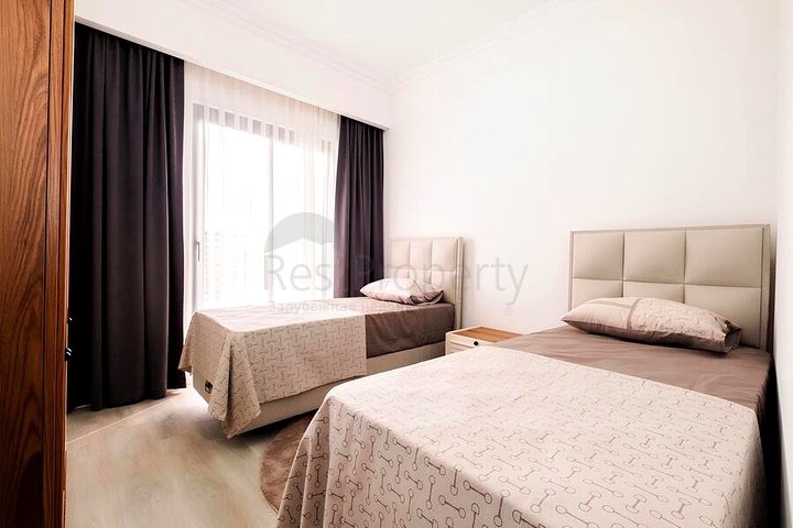 Современная квартира 2+1 в районе Махмутлар