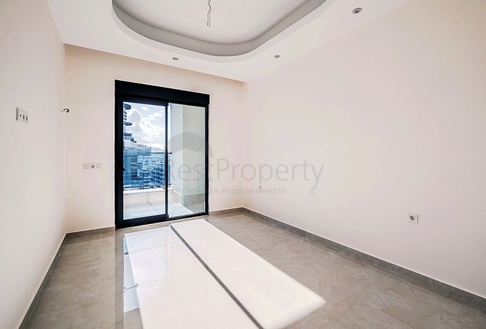 Современная квартира 1+1 в районе Махмутлар с инфраструктурой премиум-класса