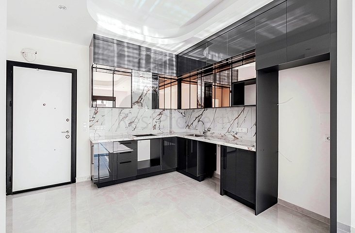 Современная квартира 1+1 в районе Махмутлар с инфраструктурой премиум-класса