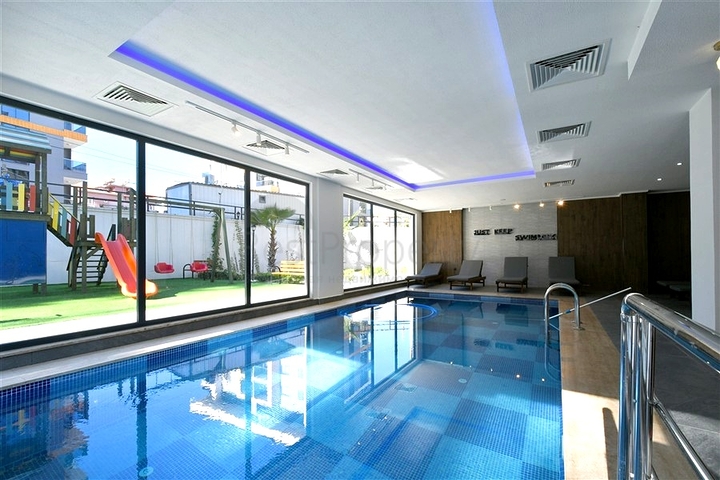 Квартира 1+1 в районе Авсаллар в современном жилом комплексе