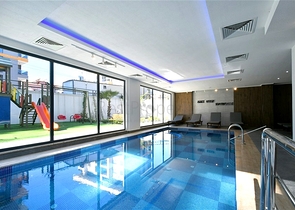 Квартира 1+1 в районе Авсаллар в современном жилом комплексе