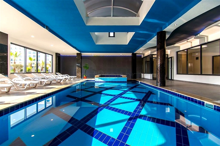 Уютная квартира 1+1 в районе Каргыджак в современном жилом комплексе