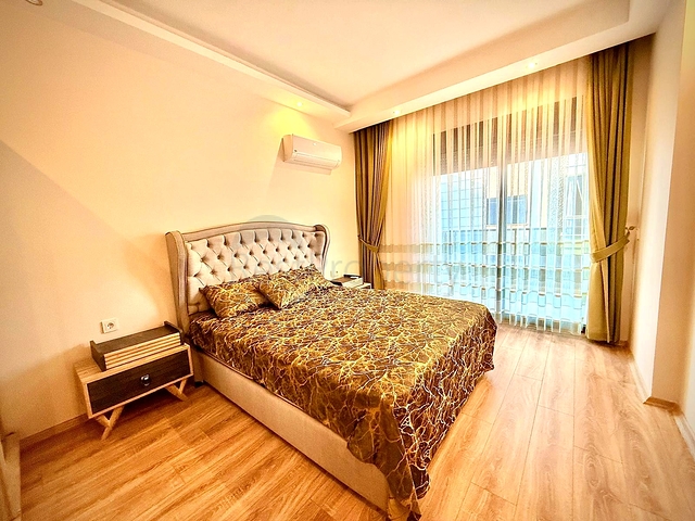 Уютная квартира 1+1 в районе Каргыджак в современном жилом комплексе