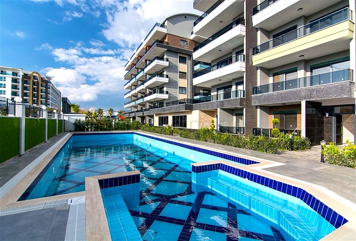 Уютная квартира 1+1 в районе Каргыджак в современном жилом комплексе