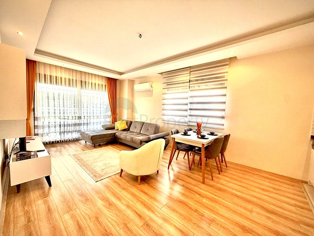 Уютная квартира 1+1 в районе Каргыджак в современном жилом комплексе