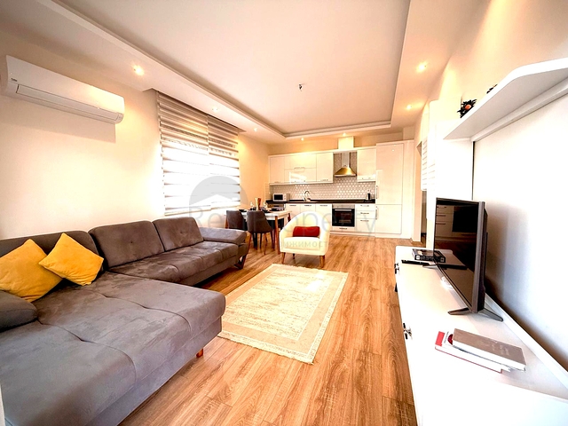 Уютная квартира 1+1 в районе Каргыджак в современном жилом комплексе