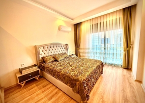 Уютная квартира 1+1 в районе Каргыджак в современном жилом комплексе