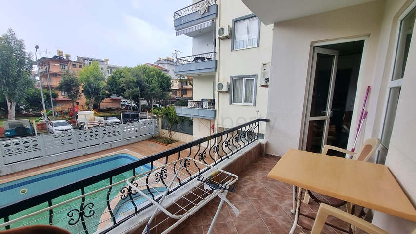 Уютная квартира 1+1 в районе Аланья с бассейном и сауной