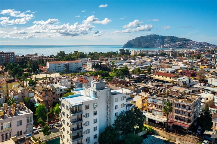 Уютная квартира 1+1 в районе Аланья с бассейном и сауной