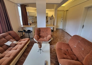 Уютная квартира 1+1 в районе Аланья с бассейном и сауной