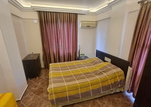 Уютная квартира 1+1 в районе Аланья с бассейном и сауной