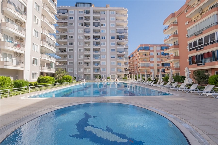 Просторная квартира 2+1 в районе Махмутлар в 50 метрах от моря