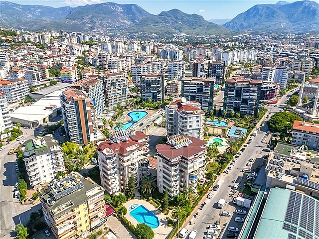 Пентхаус 4+1 с террасой в районе Джикджилли