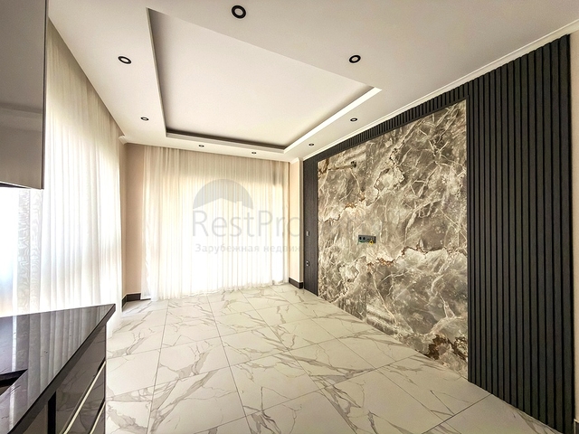 Квартира 1+1 в районе Конаклы в современном жилом комплексе