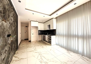 Квартира 1+1 в районе Конаклы в современном жилом комплексе