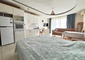 Квартира- студия в районе Махмутлар в 200 метрах от моря