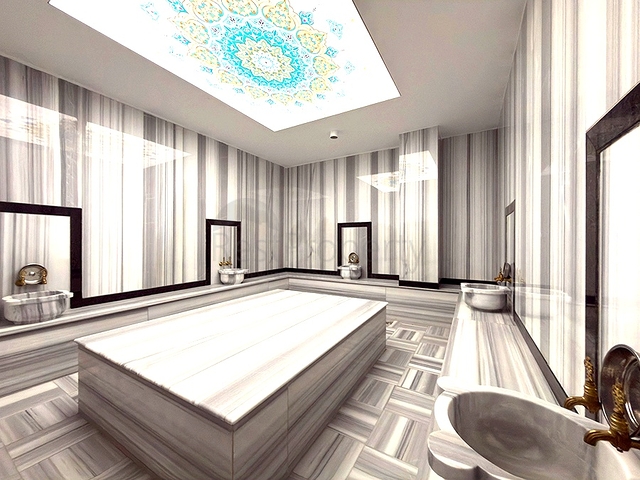 Современная квартира 1+1 в районе Конаклы в новом жилом комплексе