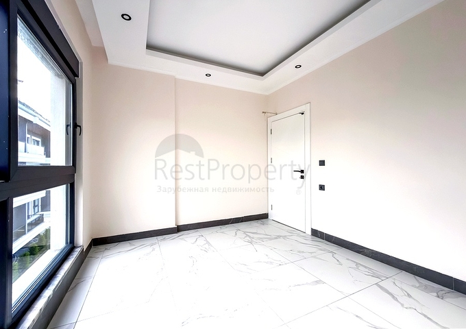 Современная квартира 1+1 в районе Конаклы в новом жилом комплексе