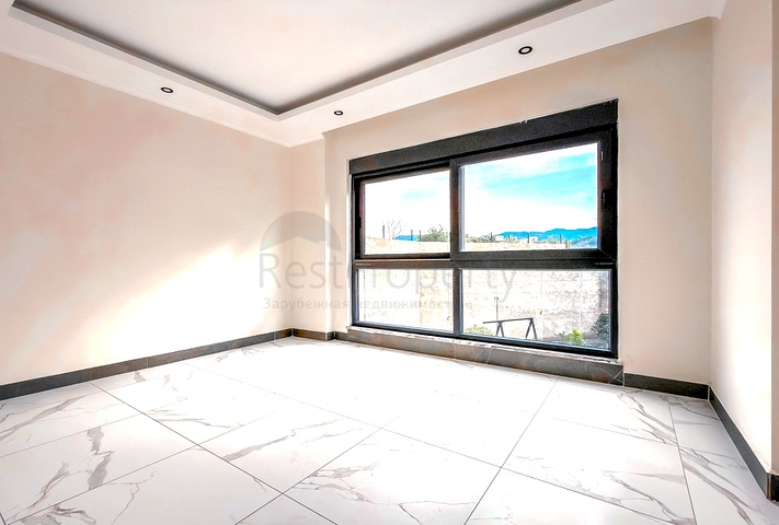 Современная квартира 1+1 в районе Конаклы в новом жилом комплексе