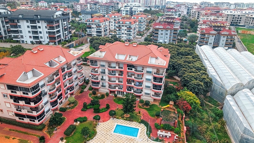 Квартира 2+1 в районе Оба с развитой инфраструктурой комплекса