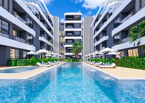 Квартира планировки 1+1 в микрорайоне Алтынташ - Анталия