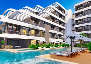 Квартира планировки 1+1 в микрорайоне Алтынташ - Анталия