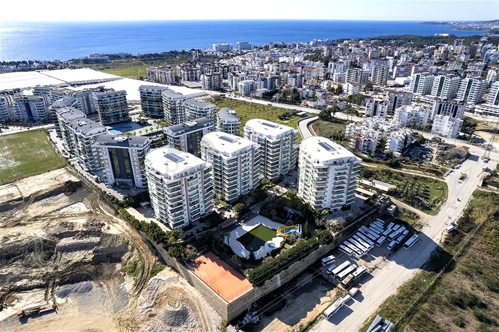 Меблированная квартира 2+1 в районе Авсаллар в комплексе с богатой инфраструктурой