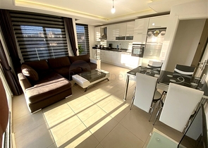 Меблированная квартира 2+1 в районе Авсаллар в комплексе с богатой инфраструктурой