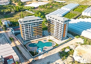 Квартира 2+1 в районе Авсаллар с комфортной планировкой