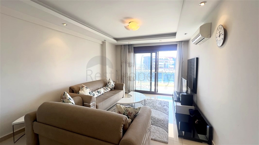 Меблированная квартира 1+1 в районе Джикджилли с развитой инфраструктурой