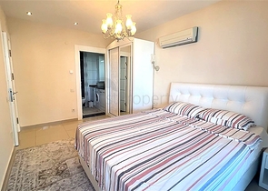 Меблированная квартира 2+1 в районе Тосмур в 50 метрах от моря 