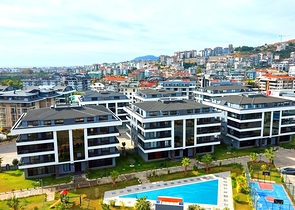 Современная квартира 3+1 в районе Оба с инфраструктурой для комфортной жизни