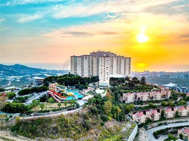 Панорамная квартира 2+1 в районе Каргыджак с полной курортной инфраструктурой