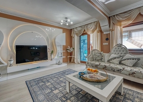 Меблированная вилла 3+1 с террасой в районе Демирташ