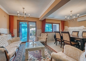 Меблированная вилла 3+1 с террасой в районе Демирташ