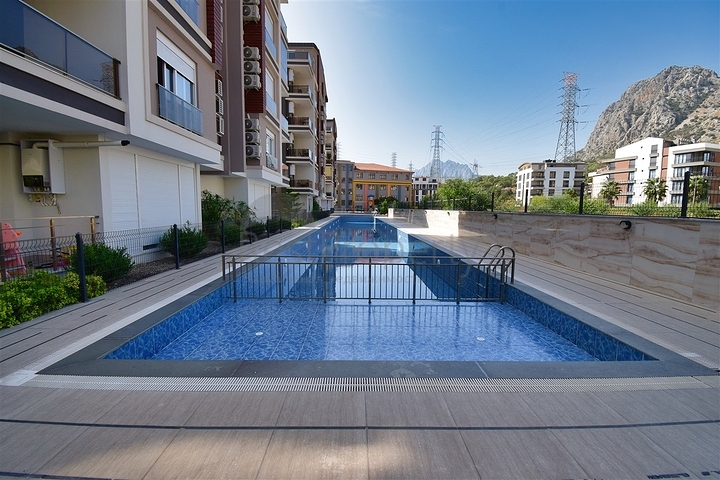 Квартира планировки 1+1 с мебелью в районе Коньяалты - Анталия