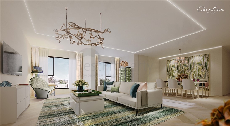 Премиальный кондоминиум у моря в районе Камала на Пхукете