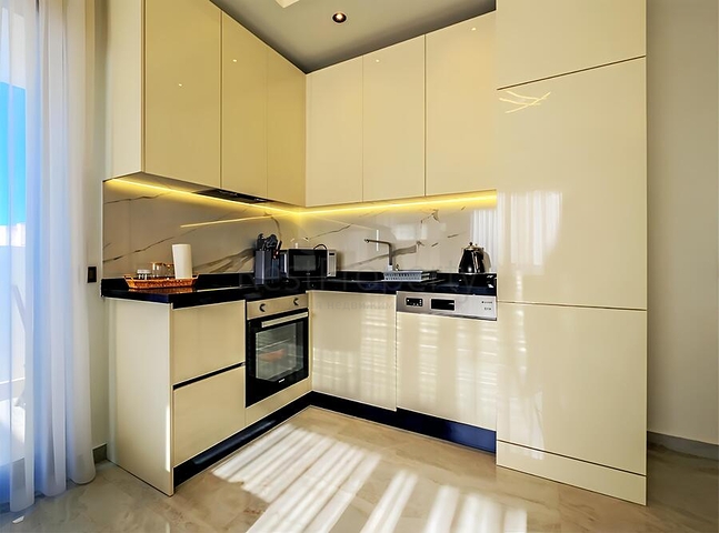 Современная квартира 2+1 в центре Алании в 400 метрах от моря