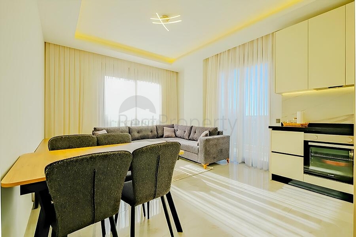 Современная квартира 2+1 в центре Алании в 400 метрах от моря